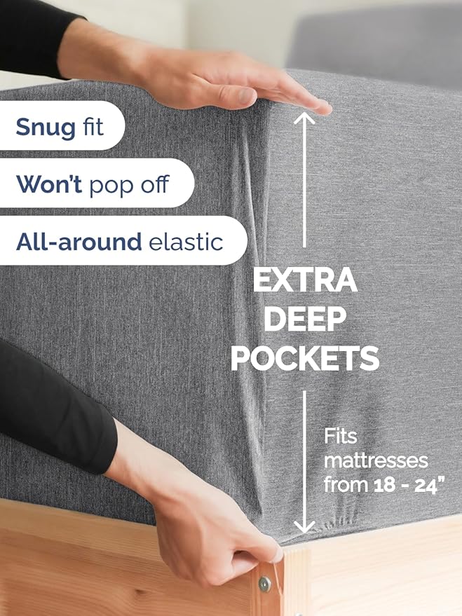 Extra Deep Split King Sheet Set - Image 3