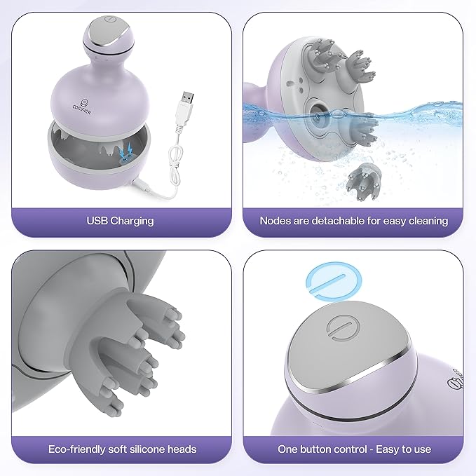 COMFIER Electric Scalp Massager - Image 7