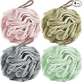Fu Store Loofah Sponge Shower Loofahs 50g Bath Sponges Mesh Balls 4 Colors by FuStore