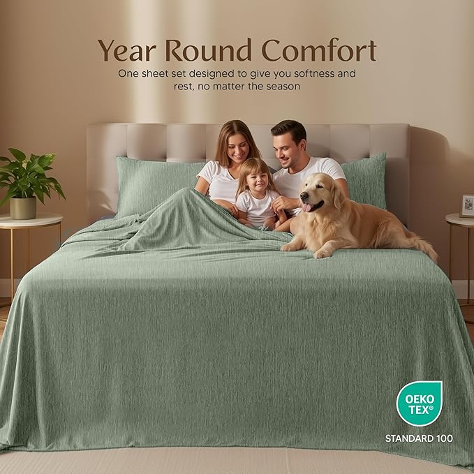 Utopia Bedding California King Size Sheet Set – 4 Piece Bed Sheets, Soft and - Image 2