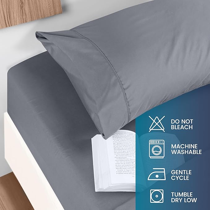 Utopia Bedding Queen Sheet Set – Brushed Microfiber – Ultra Soft Bed Sheets - Image 6