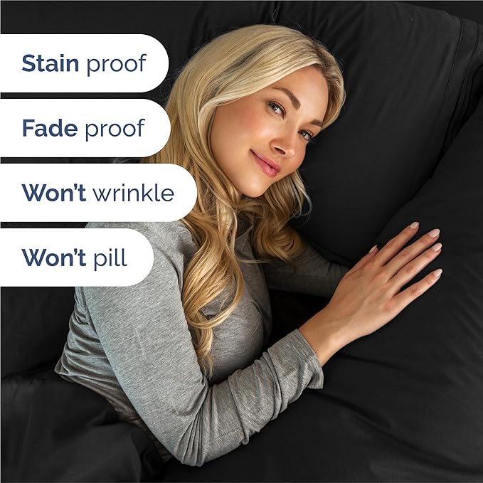 Split King Size 5 Piece Sheet Set - Image 5