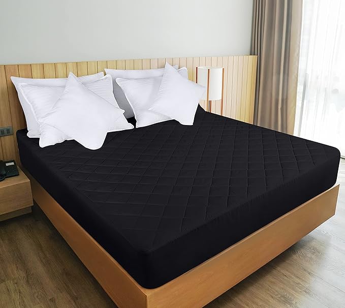 Utopia Bedding Quilted Fitted Mattress Pad, Queen Size, Elastic Fitted Mattress - Image 6