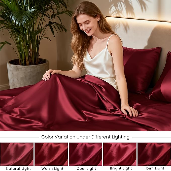 Love's cabin Satin King Sheet Sets - Image 7