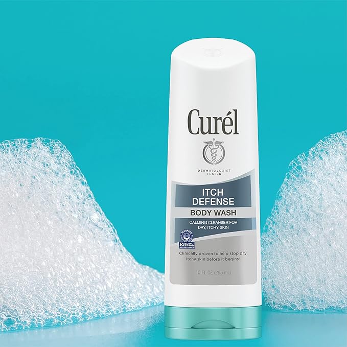Curel Itch Defense Calming Daily Cleanser, Body Wash, Soap-free Formula - Image 10