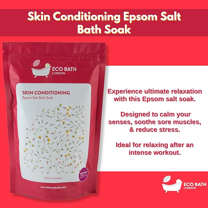 Eco Bath London Skin Conditioning Epsom Salt Bath Soak - Image 2