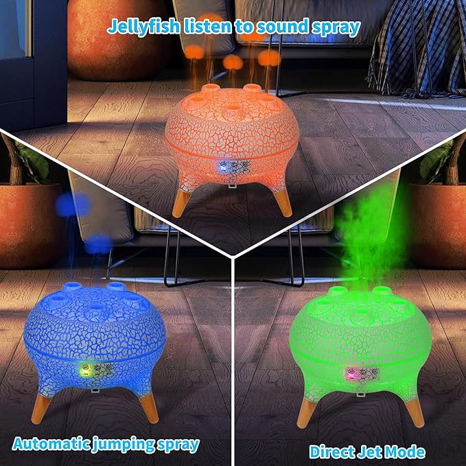 BOHOFAM Jellyfish Essential Oil Diffuser 250ML, Aroma Diffuser Hears Sound to - Image 5