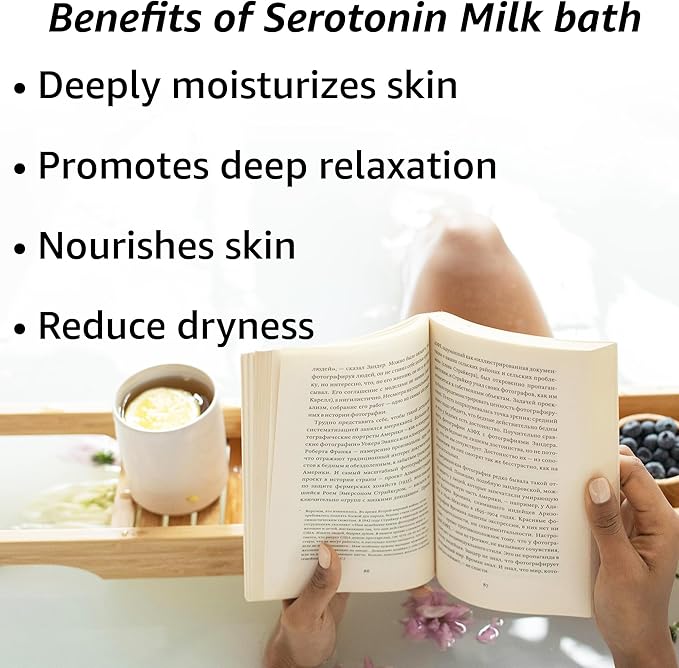 Creamy Coconut Lavender Milk Bath Soak Powder Moisturize Skin Calm Vanilla - Image 2