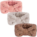 3 Pieces Wash Face Headband Makeup Spa Headband Towel Terry Hair Bands by Hicarer