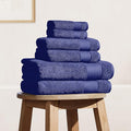 BIOWEAVES 100% Organic Cotton Bath Towel Set | 700 GSM Plush 6-Piece Premium by BIOWEAVES