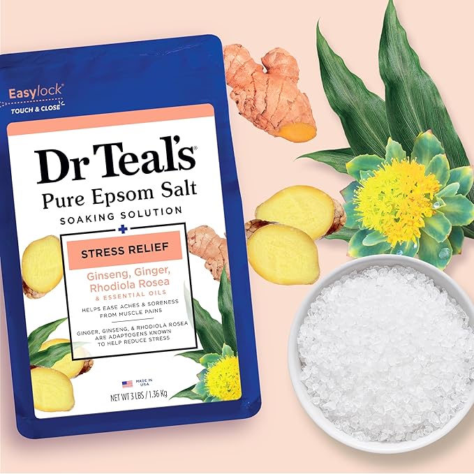 Dr Teal's Pure Epsom Salt Stress Relief - Image 8