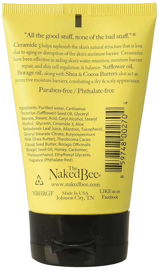 The Naked Bee Grapefruit Blossom Honey Hand Cream Intensive Nourishing Cream - Image 2