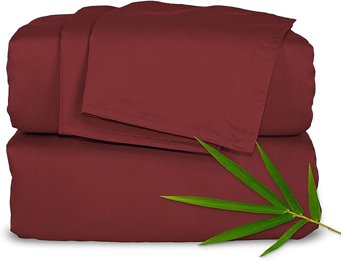 Pure Bamboo California King Sheets, Genuine 100% Organic Viscose Derived from by PureBamboo