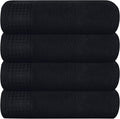 GLAMBURG Ultra Soft 4 Pack Oversized Bath Towel Set 27x54 inches, 100% Cotton by GLAMBURG