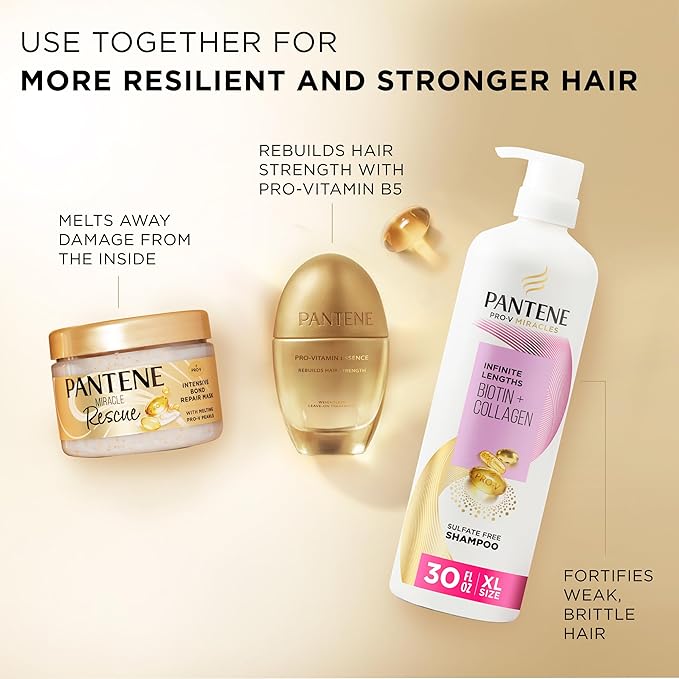 Pantene Miracle Rescue Hair Mask, Intensive Bond Repair - Image 5