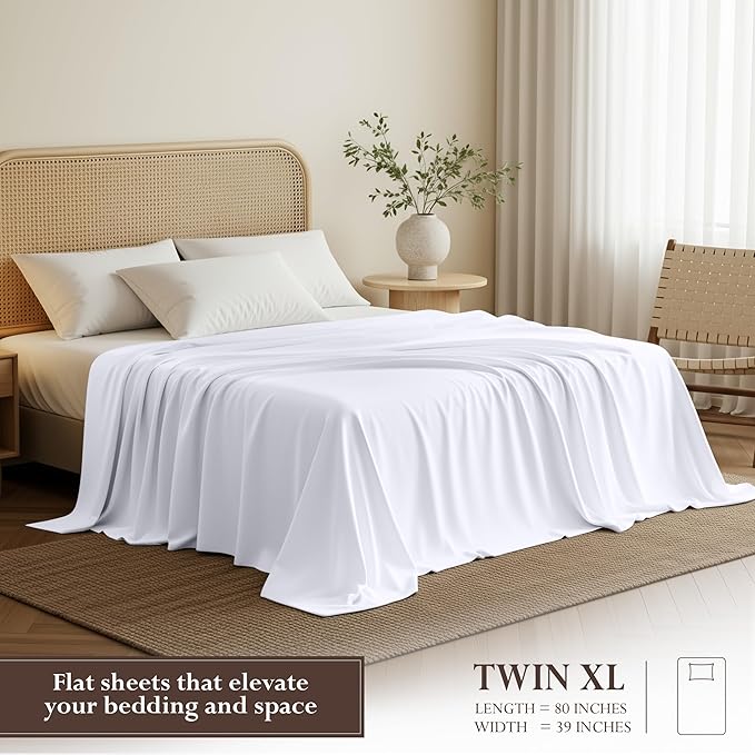 Utopia Bedding Flat Sheets - Image 2