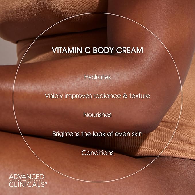 Advanced Clinicals Brightening Vitamin C Cream + 5% Niacinamide Serum - Image 4