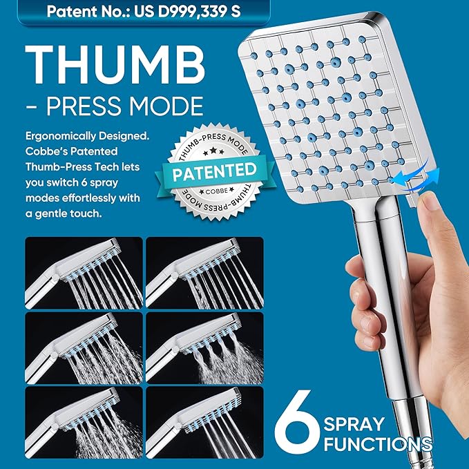 Cobbe Filtered Shower Head - Image 4