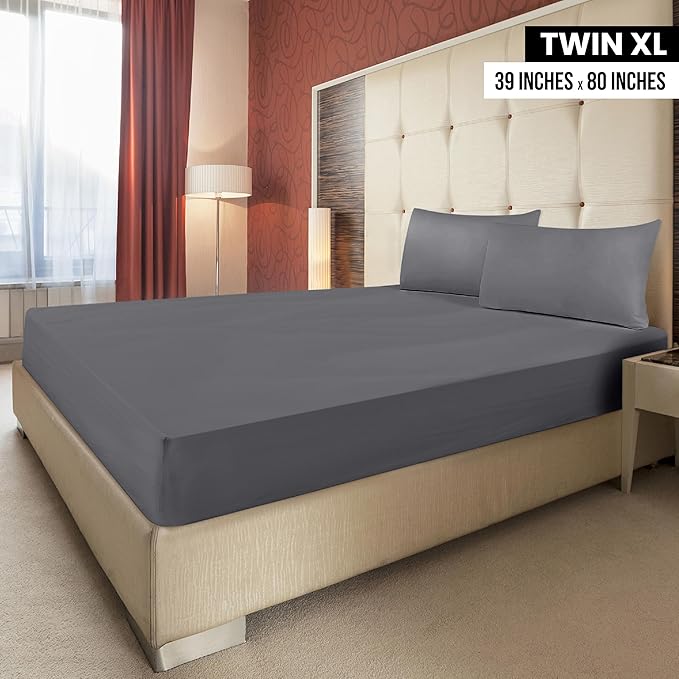 Utopia Bedding Twin XL Fitted Sheets - Image 2
