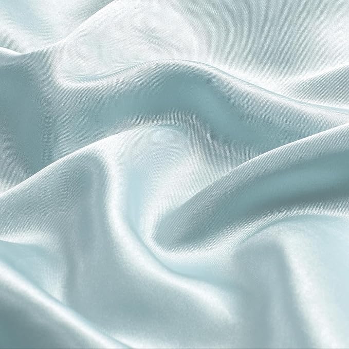 BEDELITE Satin Body Pillow Cover 2 Pack, Super Soft and Cooling Body Pillow - Image 4