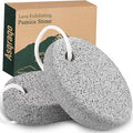 2PCS Natural Pumice Stone, Asqraqo Lava Pedicure Tools Hard Skin Callus Remover by Asqraqo