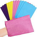 Tatuo 12 Pieces Korean Exfoliating Mitt Glove Italy Towel Body Skin Scrubber by Tatuo