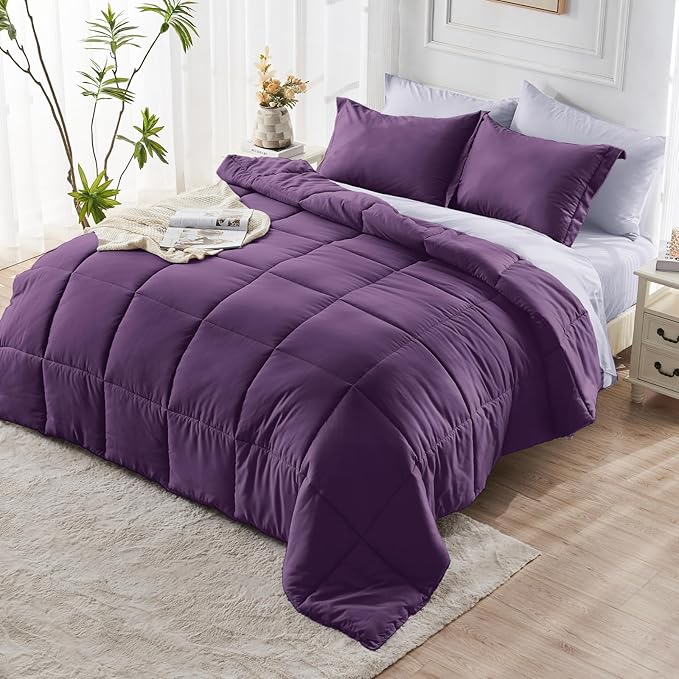 JOLLYVOGUE Twin XL Comforter Set, Ultra-Soft Bed in a Bag Twin XL Size 5 Pieces - Image 8