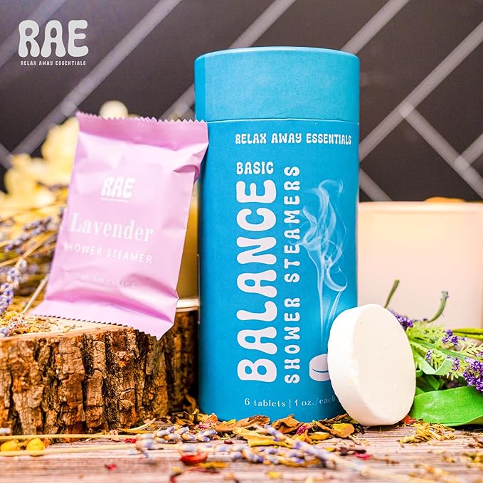 Relax Away Balance Shower Steamers 6 Pack - Image 9