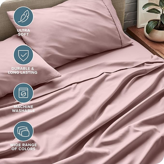 Bare Home Queen Sheet Set - Image 4