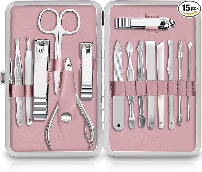 Utopia Care - Manicure Kit for Women and Men, Manicure Set by UtopiaCare