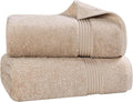 Superior Egyptian Cotton 2-Piece Bath Sheet Towel Set, Oversized Body Towels by SUPERIOR