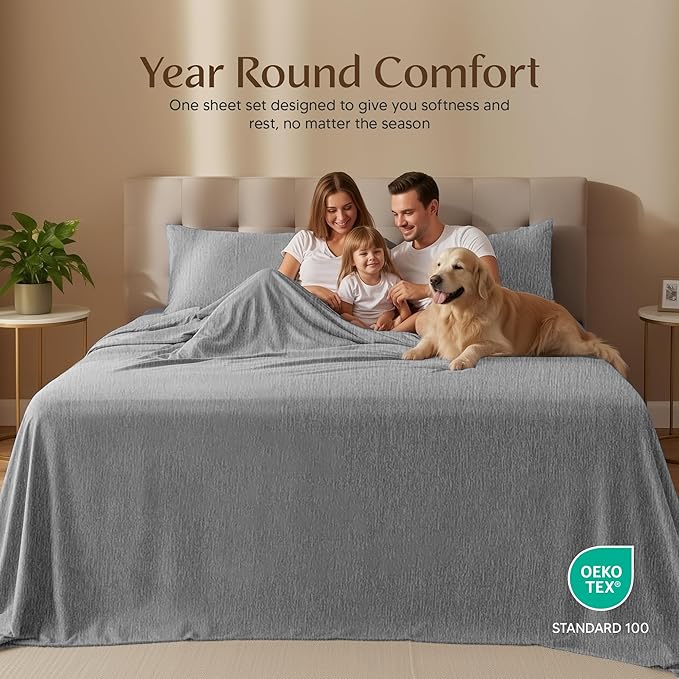 Utopia Bedding Twin Sheet Set – 3 Piece Bed Sheets - Image 2