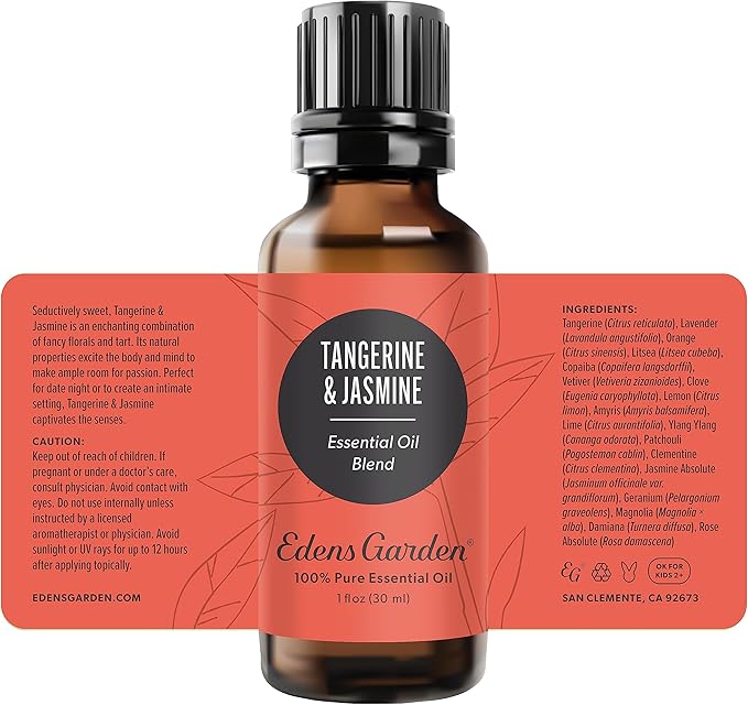 Edens Garden Tangerine Jasmine Essential Oil Blend- 100% Pure Premium Grade - Image 9