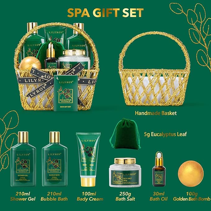 Mothers Day Gift Basket for Mom, Gifts for Women, Spa Gift Basket for Women - Image 2