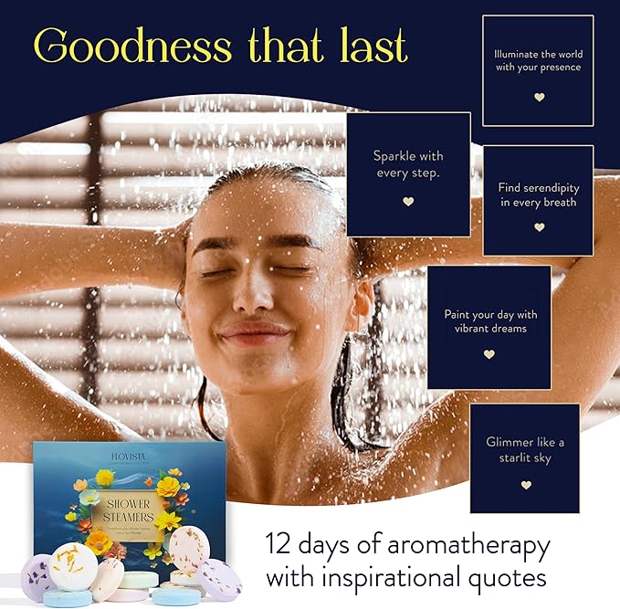 Gifts for Women, Aromatherapy Shower Steamers – 12-Pack Self Care & Spa - Image 5