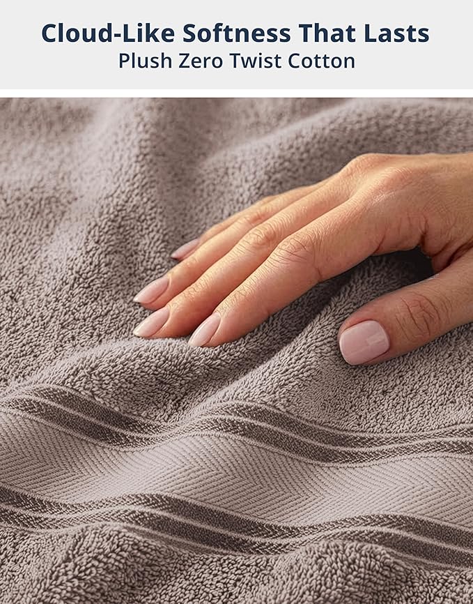 LANE LINEN Luxury Bath Towel Set - Image 5