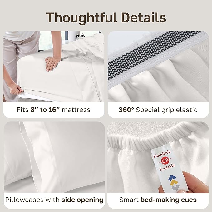 California Design Den King Bed Sheets - Image 5