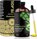 Peppermint Essential Oil, Peppermint Oil 4 Fl Oz 120ML by FRAOILESSENTIALOIL