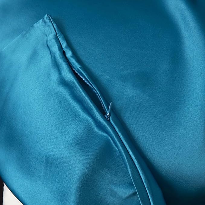 Mulberry Silk Pillowcase for Hair and Skin Made in USA, 22 Momme King Size Silk - Image 4