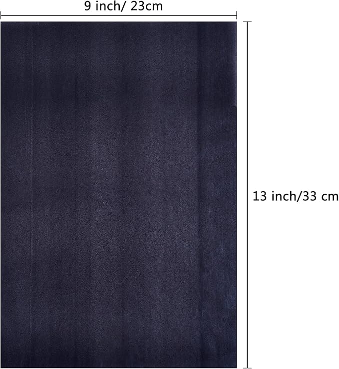 Outus 30 Pack Carbon Papers for Tracing, Graphite Carbon Copy Tracing Paper for Canvas Wood(9 x 13 Inch,Black)