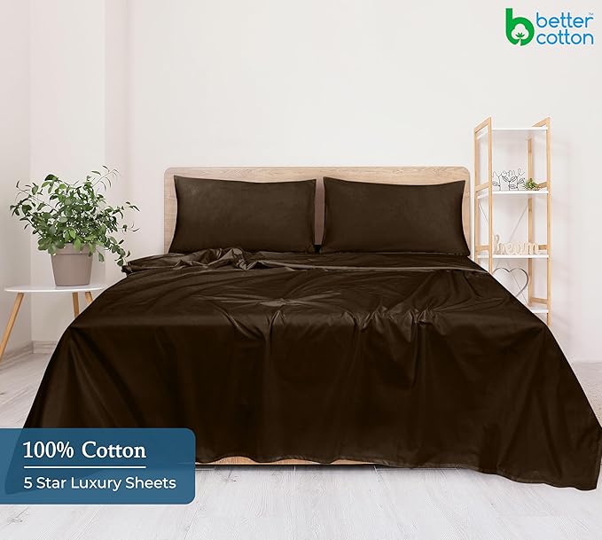 400 Thread Count 100% American Grown Cotton Flat Sheet - Image 6