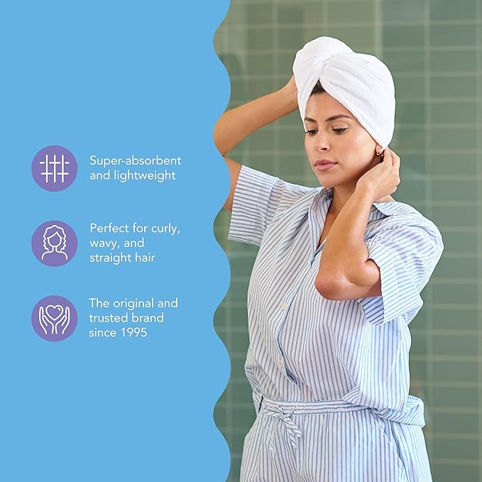 Turbie Twist 3-Pack Microfiber Hair Towel - Image 6