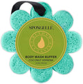 Spongellé Coconut Verbena Wild Flower Bath Sponge | Built-in Body Wash & Body by Spongell%C3%A9