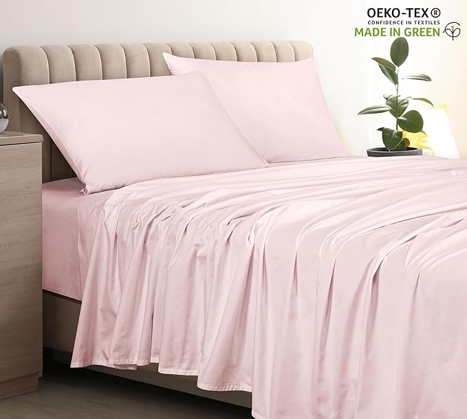 400 Thread Count 100% American Grown Cotton Flat Sheet - Image 3