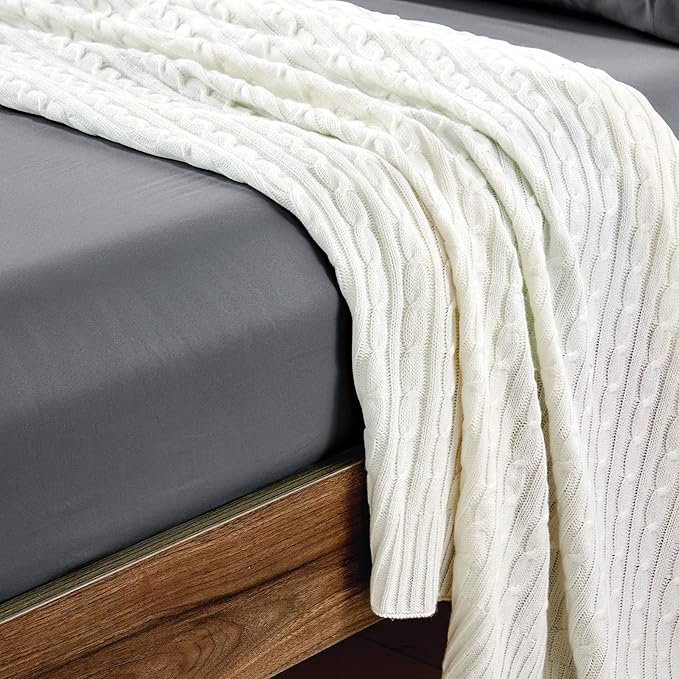 FreshCulture Full Fitted Sheets, Bulk Pack of 6, Deep Pocket, Soft Microfiber - Image 5