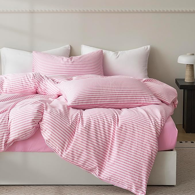 JELLYMONI Full Duvet Cover Set, Cotton Duvet Cover 2 Pieces by JELLYMONI