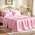 Love's cabin Satin Queen Sheets Set by Lovescabin