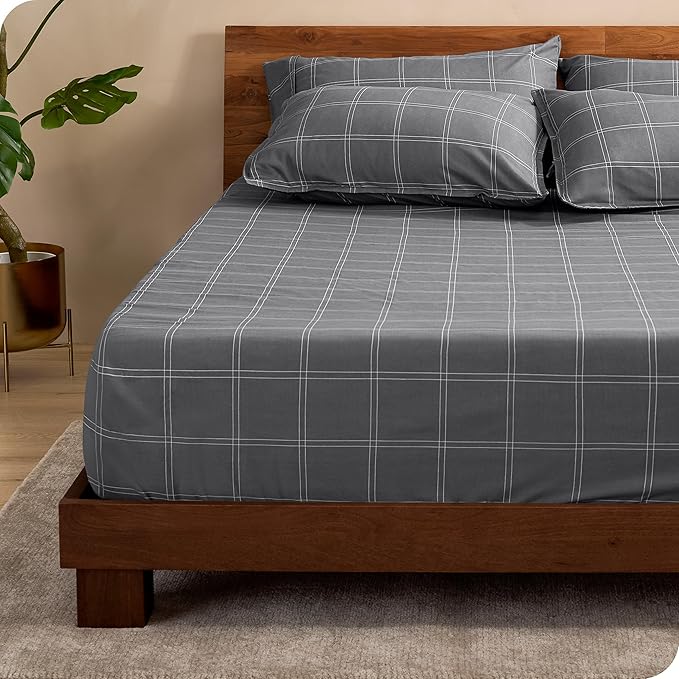 Bare Home Fitted Bottom Sheet Queen by BareHome