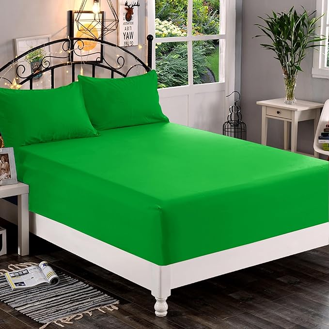 Elegant Comfort 1500 Premium Quality Fitted Sheet Ultra Soft 18-24 Inch Extra - Image 2