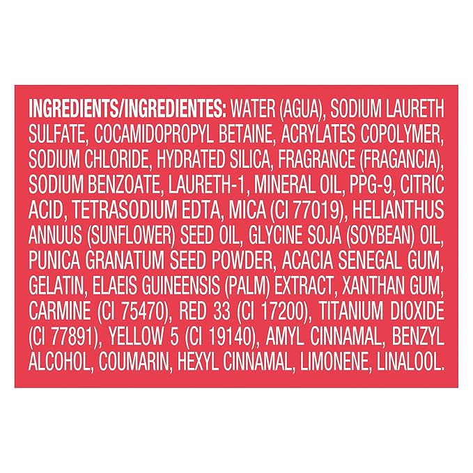 Caress Body Wash, Tahitian Pomegranate & Coconut Milk, Moisturizing Body Wash - Image 7